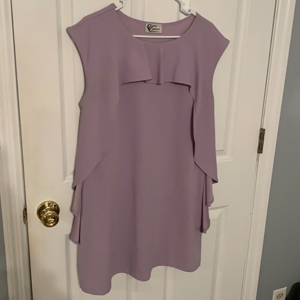 lilac spring dress